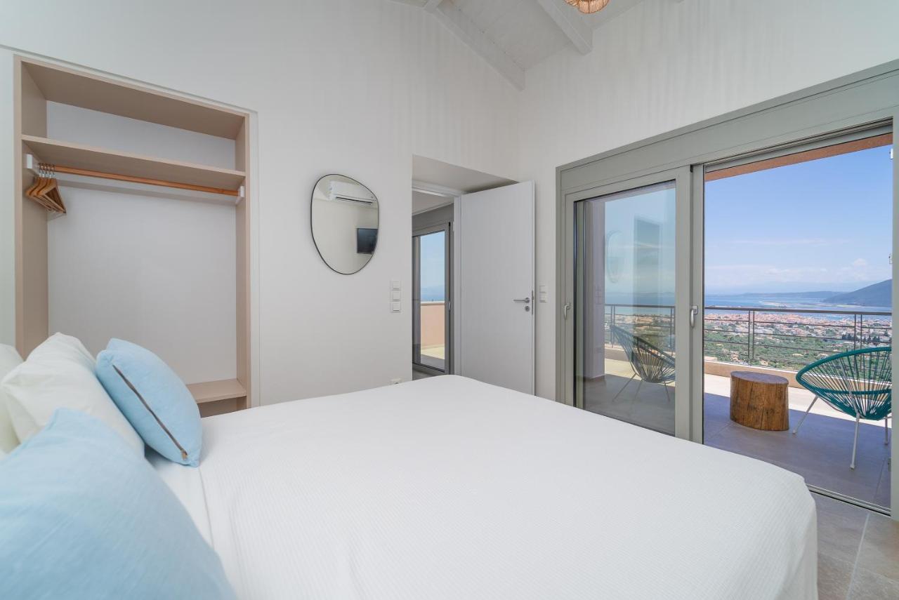 31 Blue Ionian Villas Apolpaina Exteriör bild