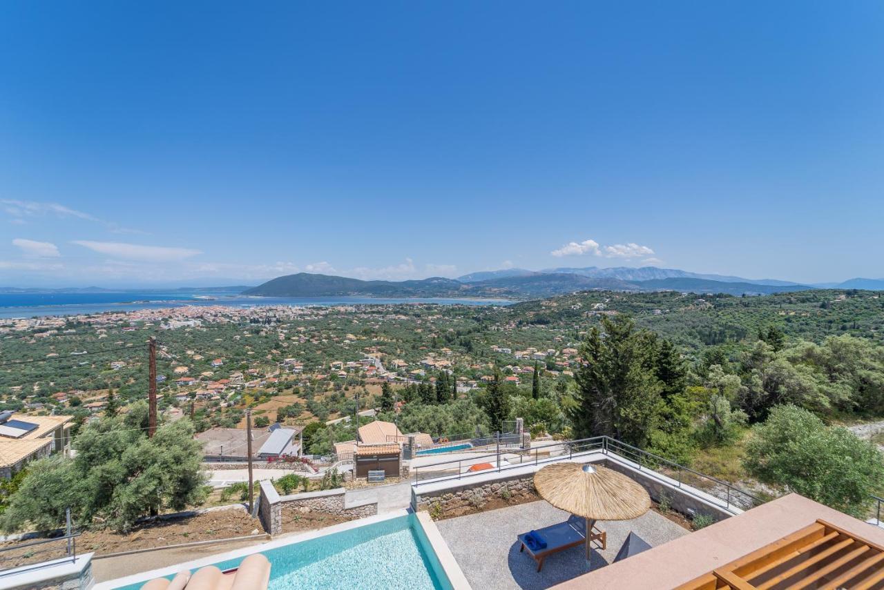 31 Blue Ionian Villas Apolpaina Exteriör bild
