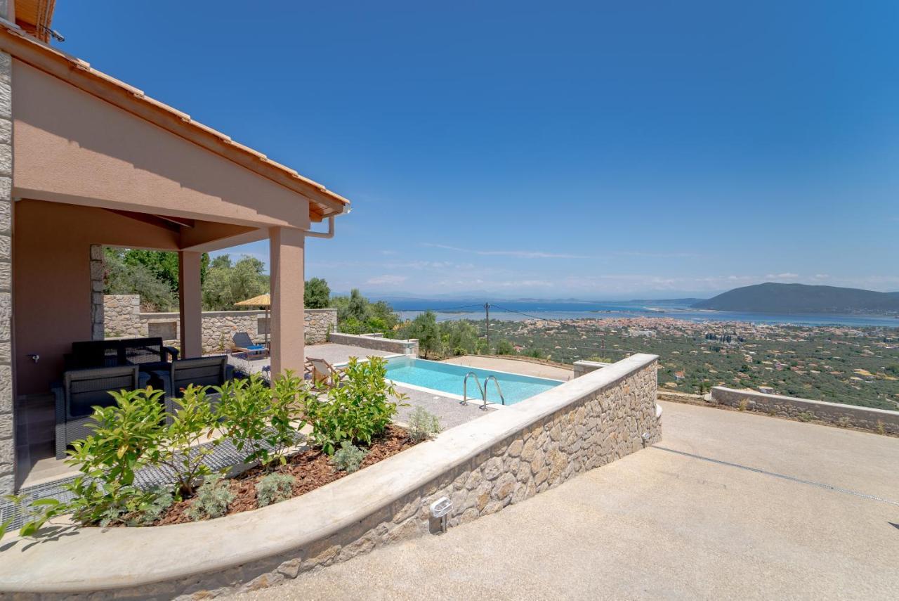 31 Blue Ionian Villas Apolpaina Exteriör bild