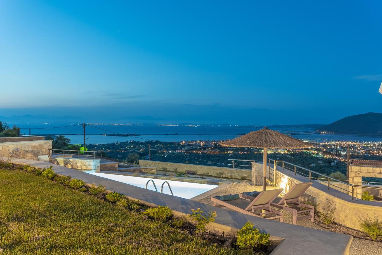 31 Blue Ionian Villas Apolpaina Exteriör bild