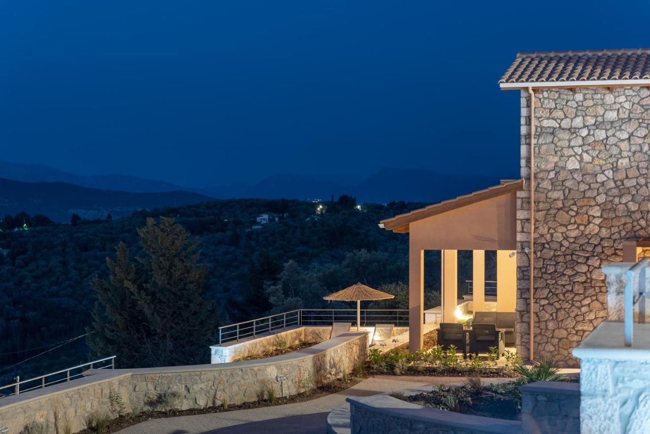 31 Blue Ionian Villas Apolpaina Exteriör bild