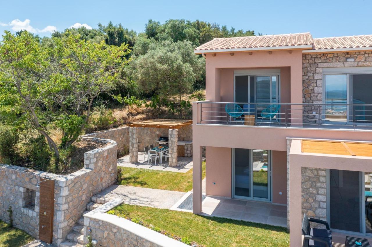 31 Blue Ionian Villas Apolpaina Exteriör bild