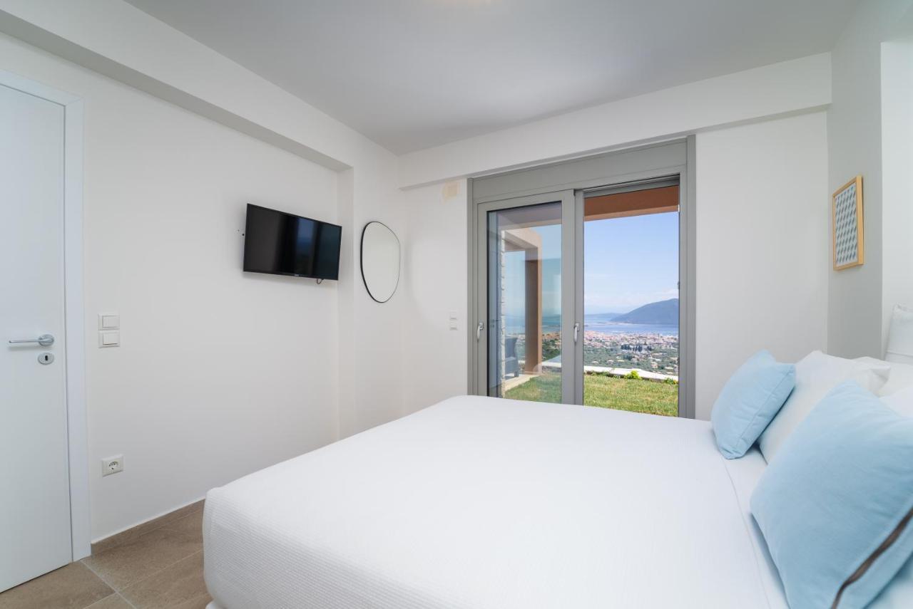 31 Blue Ionian Villas Apolpaina Exteriör bild