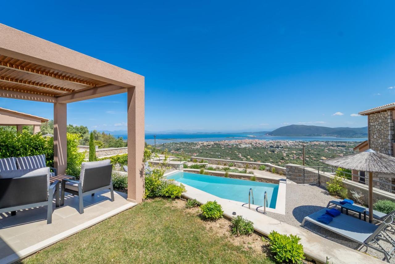 31 Blue Ionian Villas Apolpaina Exteriör bild