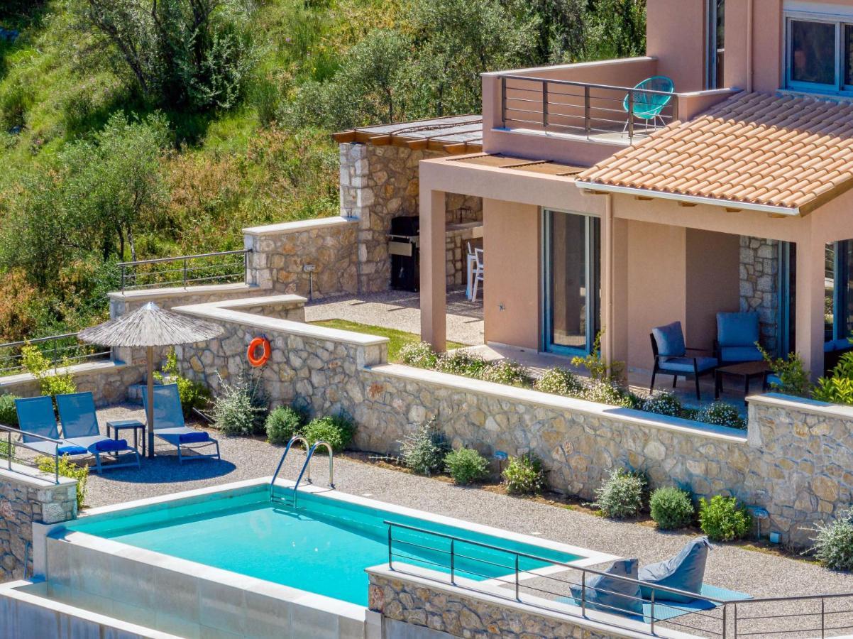 31 Blue Ionian Villas Apolpaina Exteriör bild
