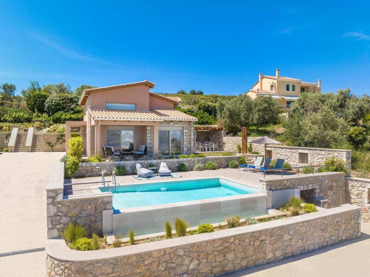 31 Blue Ionian Villas Apolpaina Exteriör bild