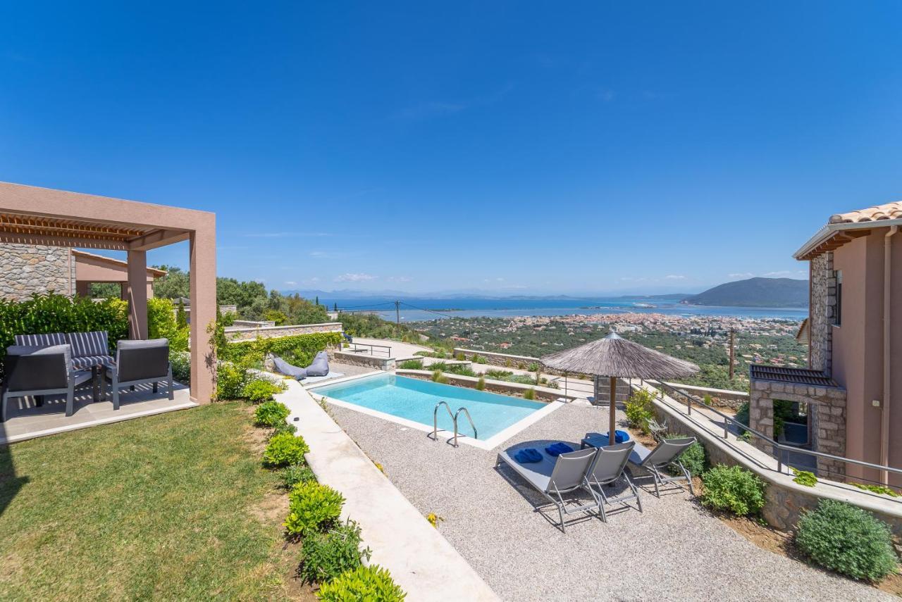 31 Blue Ionian Villas Apolpaina Exteriör bild
