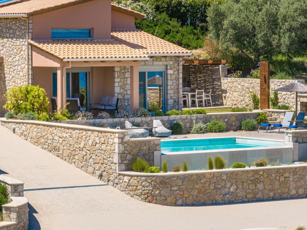 31 Blue Ionian Villas Apolpaina Exteriör bild