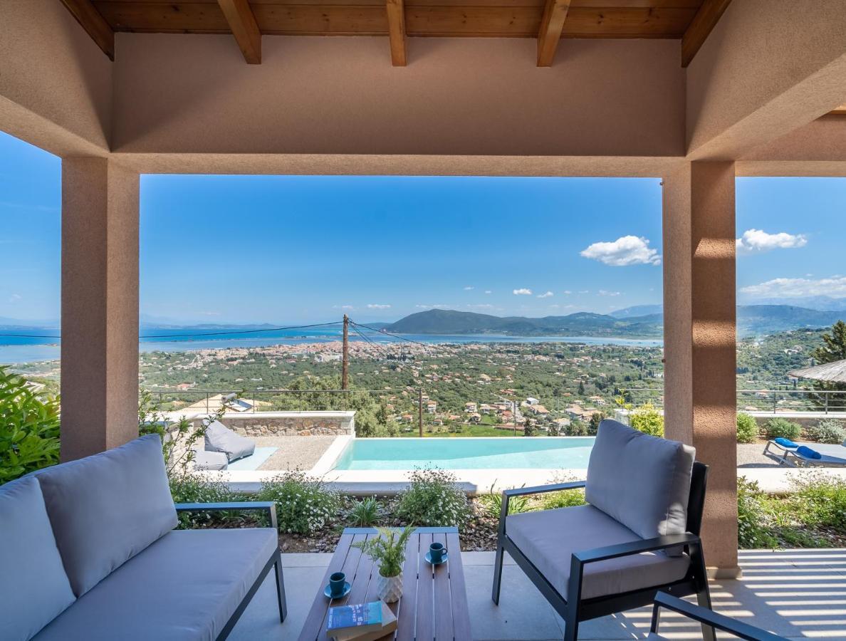31 Blue Ionian Villas Apolpaina Exteriör bild